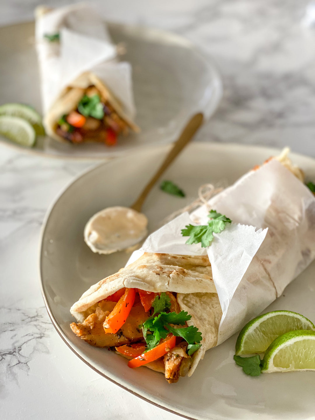 Vegan Flatbread Spicy Chicken